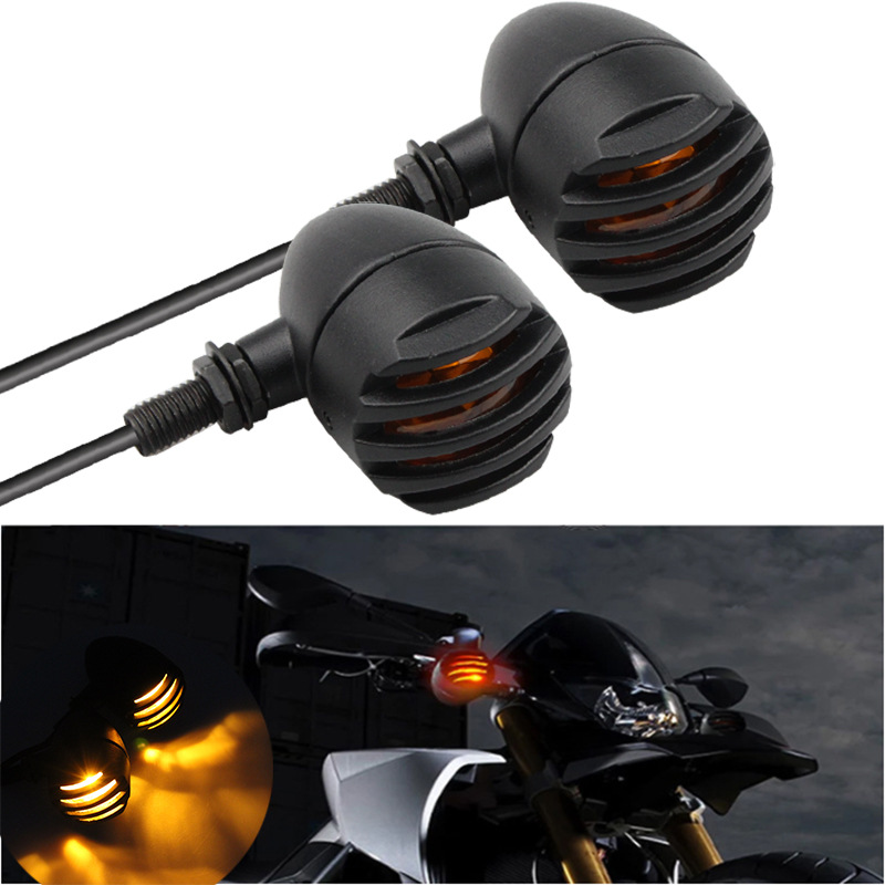 哈雷巡航太子车改装 复古金属壳转向灯的独特魅力